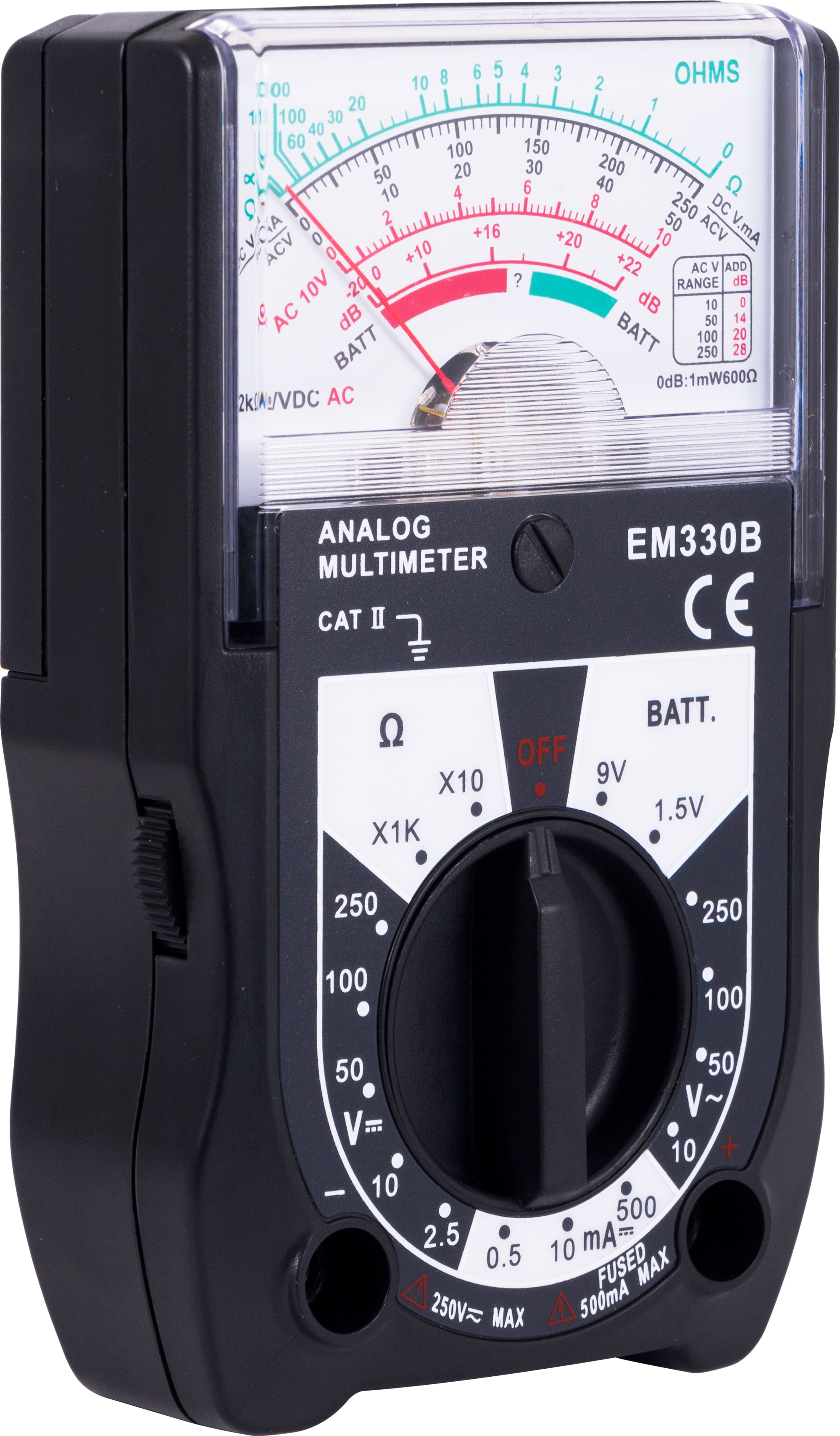 Wattmètre analogique multifonctions Mavowatt 4