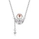 thumbnail image 1 of Collar de astronauta de plata esterlina S925 de moda con personalidad para mujer, 1 of 2