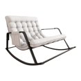 thumbnail image 1 of DOLITY Double Rocking Chair with Backrest Reclining Chair for Living Room Apartment Gray, 1 of 9