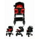 thumbnail image 2 of Carriola De Paseo Con Llantas Reforzadas Noni Is-555 T Rojo, 2 of 6