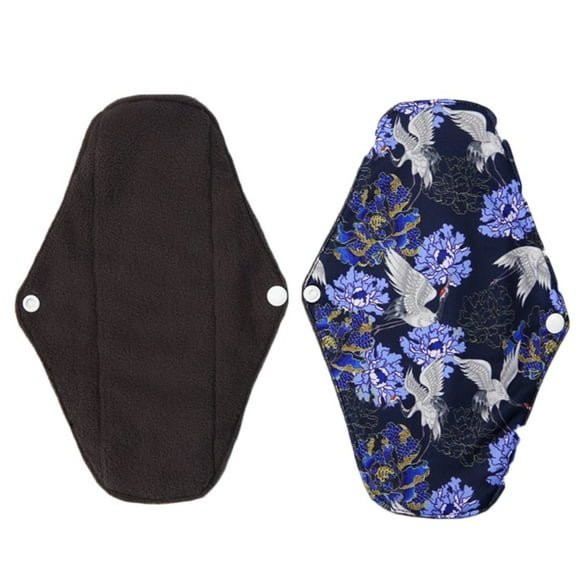 Fiudx Toalla Menstrual Reutilizable, Suave Fibra de Carbón, Capa de Microfibra Superabsorbente, Lavable y Ecológica, Ideal para La Salud y La Higiene, Solución para El Cuidado Menstrual Femenino.