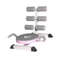 thumbnail image 1 of Lipstore Abdominal pull-up bar, foldable weight training machine, foldable bench, fitness Pink, 1 of 5