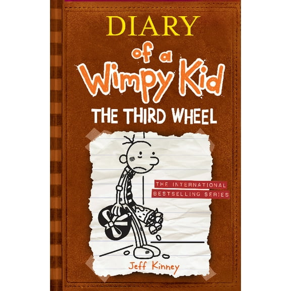 Diary of a Wimpy Kid: Diary of a Wimpy Kid # 7: The Third Wheel (Paperback)