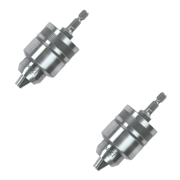 Makita 763198-1 3/8-inch Keyless Chuck with 1/4-inch Shank Adapter for Drills and Drivers (2-Pack)