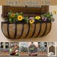 thumbnail image 2 of 4 Pack 24 Inch Trough Coconut Liners, Natural Coconut Liners for Wall Planter, Window Basket Deck Ra, 2 of 5