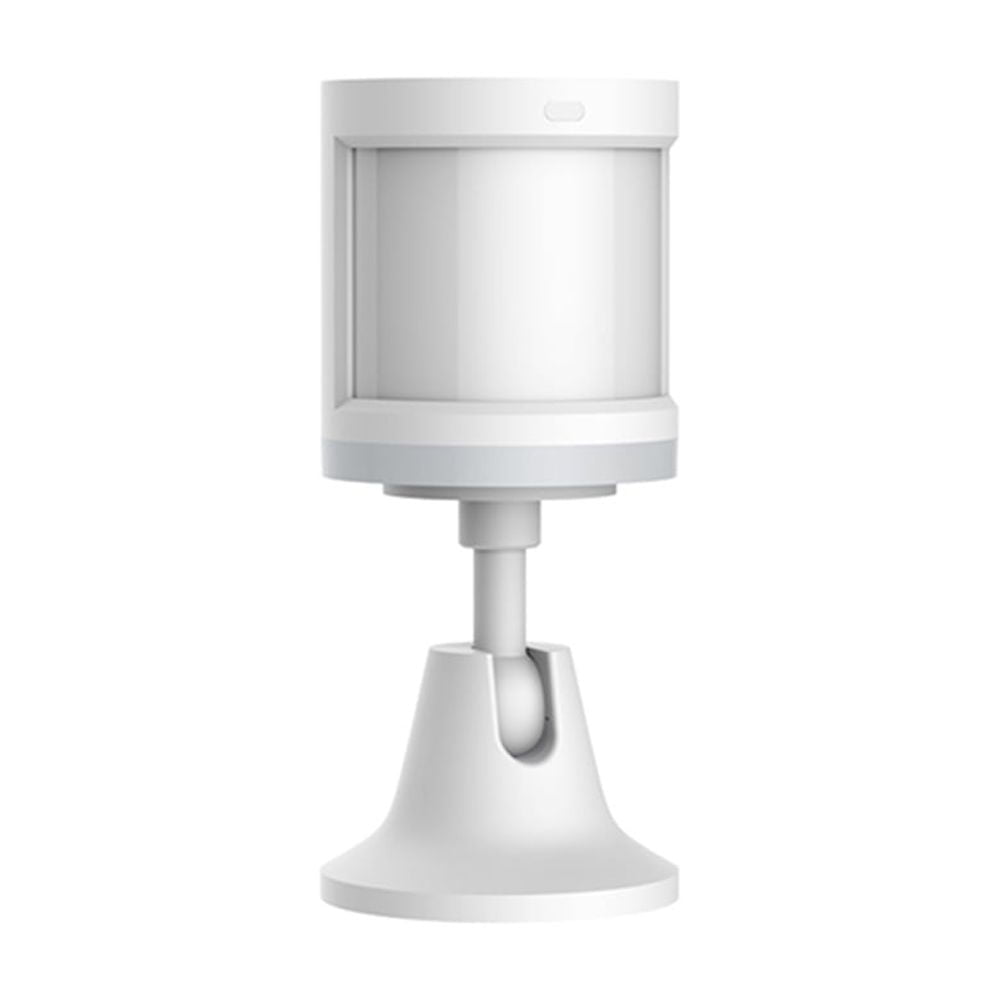 M Buder Smart Wireless Human Body Motion Sensor with Light Intensity Detector, 360-Degree Rotation Holder, 23 Feet Range, ZigBee Compatible for Indoor Home Security