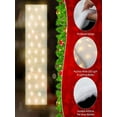 thumbnail image 6 of Gmogad Artificial Lighted Snow Blanket 70.86X17.7 Inch Battery Powered Christmas Snow Blanket Roll With Led Lights Strings Fake Snow Blanket For Christmas Tree Skirt White, 6 of 8