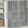 thumbnail image 6 of PRATYUS  Raina Shower Curtain Printed Geometric Machine Washable Modern Home Bathroom Decorations 69x72, 6 of 7