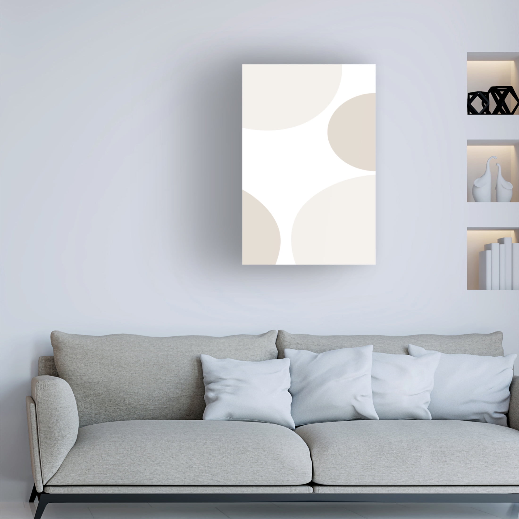 Trademark Fine Art Oju Design Abstract15 Canvas Wall Art