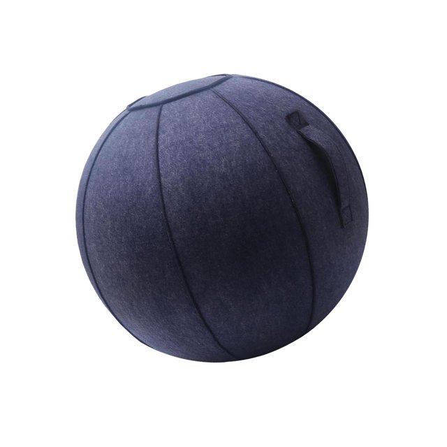 pitrice Yoga Ball Cover Ball Pilates Sitting Ball Chair Cover Storage Bag Blue