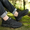 thumbnail image 2 of WEAIXIMIUNG Espadrilles pour Hommes Taille 11.5 Espadrilles Décontractées à Lacets pour Hommes Randonnée Plein Air Course, 2 of 9