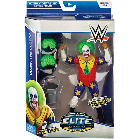 wwf hasbro doink the clown wrestling action figure wwe wcw ecw