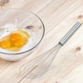 thumbnail image 2 of 10" Flat Whisk, Handheld Steel Wire Whisk Perfect for Whisking, Flat Roux Whisk, Gravy Stirring, BPA Free, Dishwasher Safe, 2 of 9