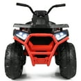 thumbnail image 5 of Gymax 12V Electric Kids Ride On Car ATV 4-Wheeler Quad w/ LED Light Red, 5 of 7