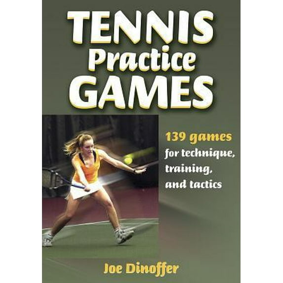 Pre-Owned Tennis Practice Games (Paperback) 0736044140 9780736044141