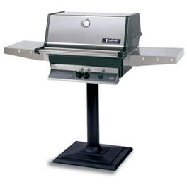 MHP TJK Model Heritage Series Natural Gas Grill with Drop Down Shelves on Patio Base Walmart