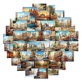 thumbnail image 2 of Paquete de pegatinas de arquitectura europea vintage, 50 unidades, impermeables, 2 of 2