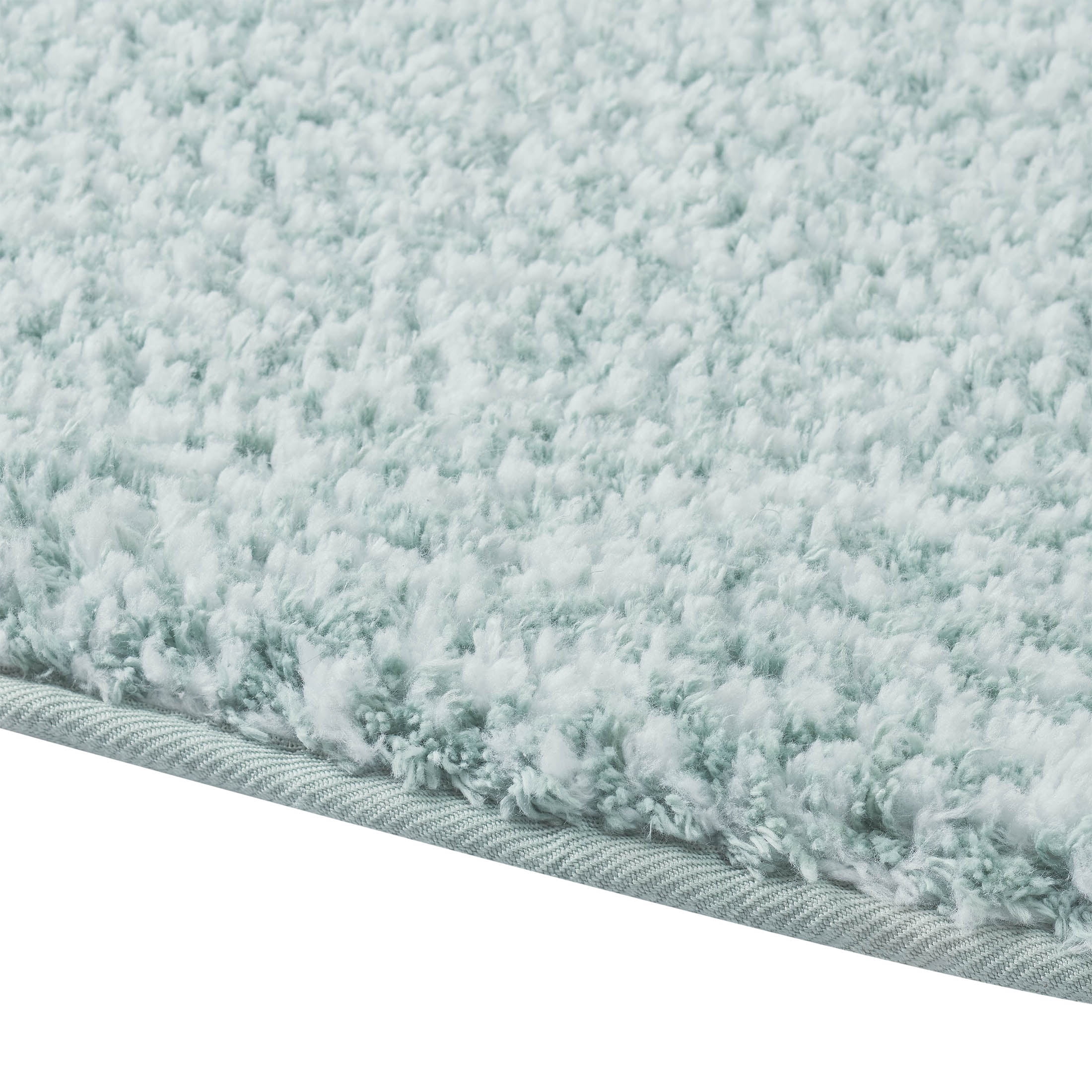 VCNY Home Heathered Green Memory Foam Bath Rug, 20" x 32"