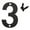D-837, variant on Under 10,Hanging Ornaments,3.5-Inch Floating Address House Number, Modern Black Metal Letters for Garden, Garage, Mailbox Decor, Visual Sign Nail Kit, | Metal, G-837 MIANHT