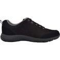 thumbnail image 2 of Women's Easy Spirit Cabin Sneaker Black Atlantic Wax Leather/Synthetic 6 M, 2 of 5