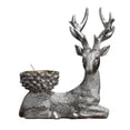 thumbnail image 4 of Portavelas Baoblaze Estatua de resina de alce Sujetavelas, 4 of 5