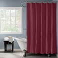 thumbnail image 4 of Bath Bliss Heavy Weight Shower Liner - Burgundy, 4 of 4