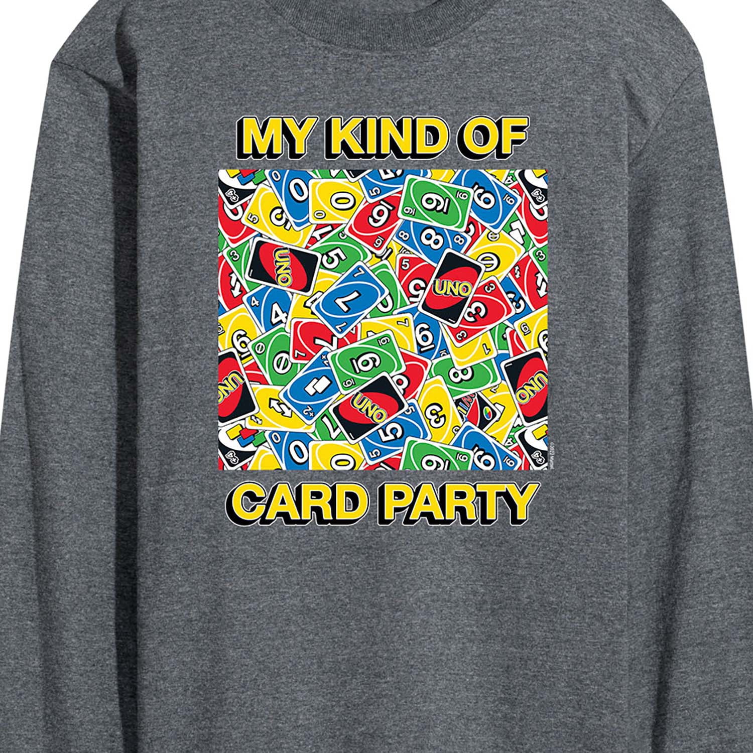 UNO - My Kind Of Card Party - Men's Long Sleeve T-Shirt