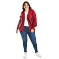 thumbnail image 4 of Cárdigan de punto Roman Fashion Tallas Extras 41849 Vino, 4 of 5