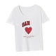 thumbnail image 5 of Camiseta de verano para mujer, ropa de calle, camisa elegante con cuello redondo para trabajo en la playa, mujer, 5 of 7