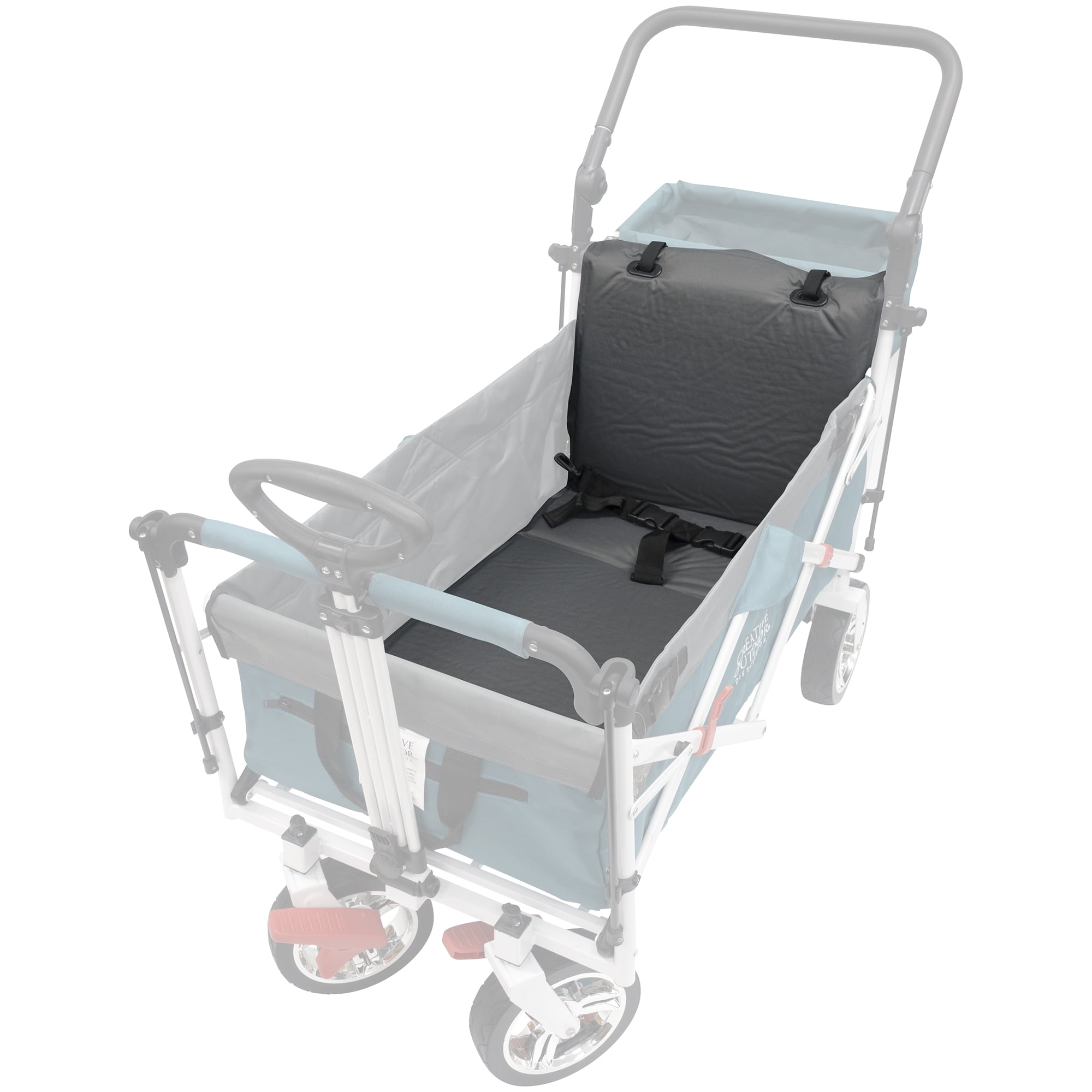 Creative Outdoor Products Air Filled Seat Pad & Back Rest for PushPull