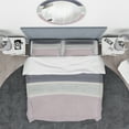 thumbnail image 3 of Designart 'Painted Weaving IV FB' Geometric Bedding Set - Duvet Cover & Shams, 3 of 4
