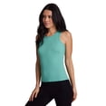 thumbnail image 3 of RBX Active Women's Slim Fit Crewneck Ribbed Tank Top, 3 of 5