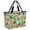 Blue Green, variant on Summer Pineapple Beach Bag for Women, Large Breathable Mesh Beach Tote Bag, Tropical Fruits Lemon Watercolor Sandproof Lightweight Travel Bags for Vacation Picnic Swimming Pool 15.7"x15.7"x9.1"