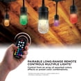 thumbnail image 3 of Enbrighten Classic LED Café String Lights, 24ft, Black Cord, 36134, 3 of 5