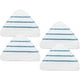 thumbnail image 1 of Paquete de 4 Almohadillas Reutilizables para Trapeador Compatibles con True & Tidy STM-500, STM-700, Repuestos para Trapeadores de Vapor Turonic ST3, Almohadillas Lavables de Microfibra, Paños para L, 1 of 6