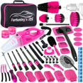 thumbnail image 1 of Kit de detalles para automóviles Fortuning's JDS Pink, 55 piezas con aspiradora 8000 Pa, 1 of 8