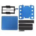thumbnail image 2 of RC Car Work Stand, Rotatable Height Adjustable Repair Workstation with Screw Tray for 1:8 1:10 Scale RC Car Model, RC Crawler, Simulation Metal Support Stable Platform, 2 of 7
