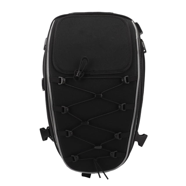 Ymiko Tail Bag ,Motorcycle Tail Bag Multifunction Waterproof Classic Look Helmet Luggage Backpack Compatible With Dirt Bike
