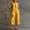 Yellow, variant on Morttic Women's Minimalist Button Pocket Jumpsuit – Sleeveless Round Neck, Capri Wide Leg, Loose Bohemian Casual One Piece White,S