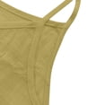 thumbnail image 5 of Dwralegc Linen Womens Clothing Basic Vacation Soild Color Shirts Tops Beach Summer Camisole Lightweight Lounge Sleeveless Clothes Light Green XL, 5 of 6