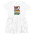thumbnail image 3 of Inktastic Colorful Sardines Art Girls Toddler Dress, 3 of 5