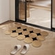 thumbnail image 1 of Alfombra de baño súper absorbente 16x24in | Respaldo de goma antideslizante | Alfombra de baño de secado rápido | Lavable Moderno Multicolor | Sin desprendimiento | Delgado, fácil de limpiar |, 1 of 8