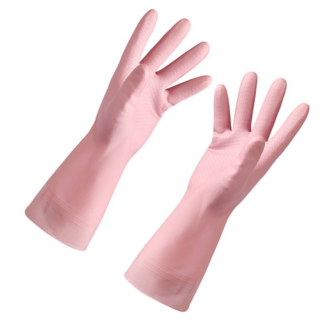 Guantes de Limpieza para el Hogar, Guantes de Limpieza de Goma Imperesles Duraderos para El Hogar