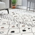 thumbnail image 6 of Flintstone Modern Plush Polypropylene Indoor Area Rug - 8' x 10', Slate, 6 of 9