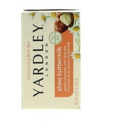 Yardley London Shea Buttermilk Sensitive Skin Naturally Moisturizing Bath Bar, 2 Ea, 2 Pack
