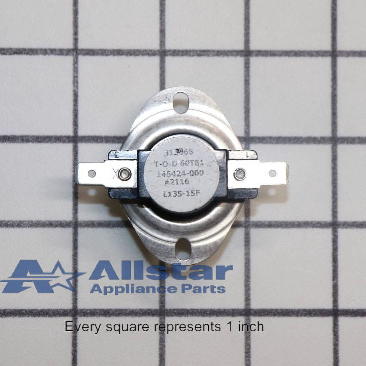 Frigidaire Dryer Cycling Thermostat 3204307