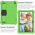 thumbnail image 6 of Allytech Silicone Case for All-New Kindle Fire HD 8 2020 and Fire HD 8 Plus (10th Generation, 2020 Release) - EVA Shoulder Strap Kickstand Kids Friendly Shock Proof Back Cover, Green, 6 of 7