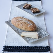 Thyme & Table Stoneware Rectangular Serve Platter, Dot