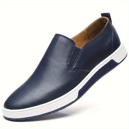 

Slip-On Sneakers - Easy Slip-On Design Relaxed Fit Stylish Trendy Look Lightweight Breathable Comfortable Shoes for Male Fashion Enthusiasts - Perfect for Everyday Wear