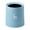 B, variant on Scandinavian Square Mini Desktop Trash Can – 5.6"x6" Lidless Waste Bin for Coffee Table, Office, Bedroom, Study – Double-Use Organizer, Polypropylene – White/Gray/Pink/Blue/Black